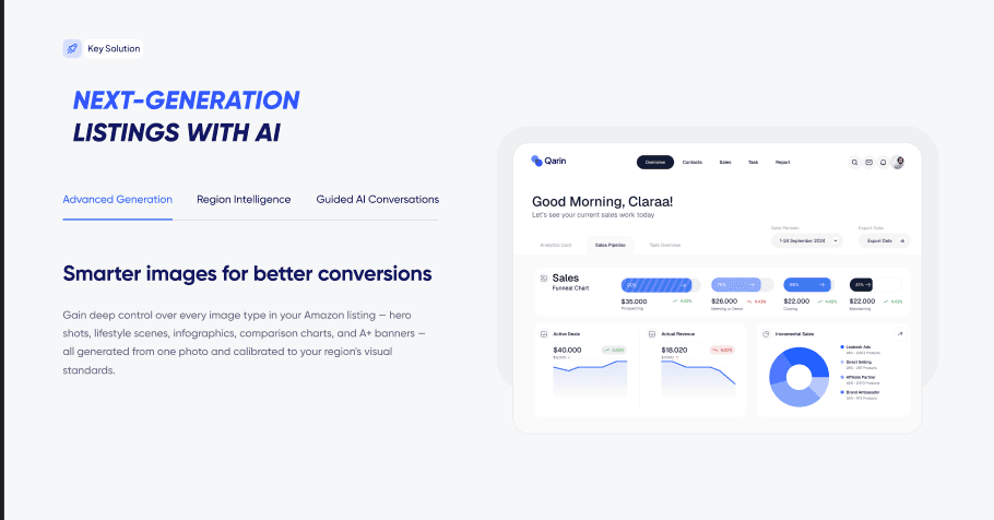 AI-Powered Listing Stack Dashboard