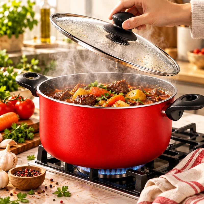 Lifestyle image of the Potzi casserole pot